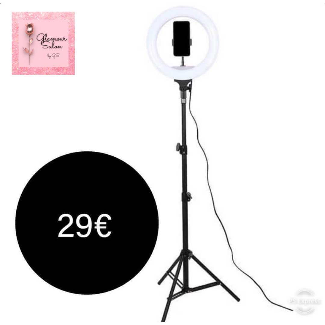 Ring-Light-Φωτογραφικό-Φωτιστικό-Δαχτυλίδι-36cm-με-Τρίποδο